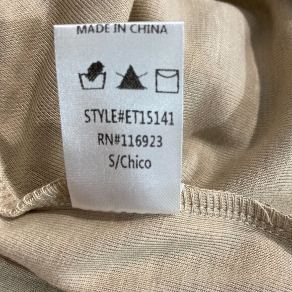 NWT Easel Los Angeles Brown Leopard Sweatshirt Knit Pullover Top Cut out S - Picture 8 of 12